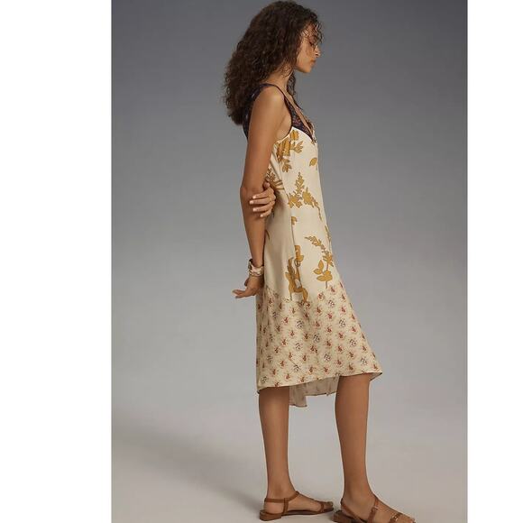 NWT ANTHROPOLOGIE Plenty by Tracy Reese Sleeveless Asymmetrical Midi Dress SMALL - Picture 4 of 4